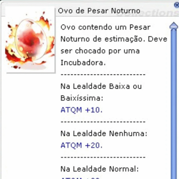 Ovo de Pesar Noturno - Imagem 4