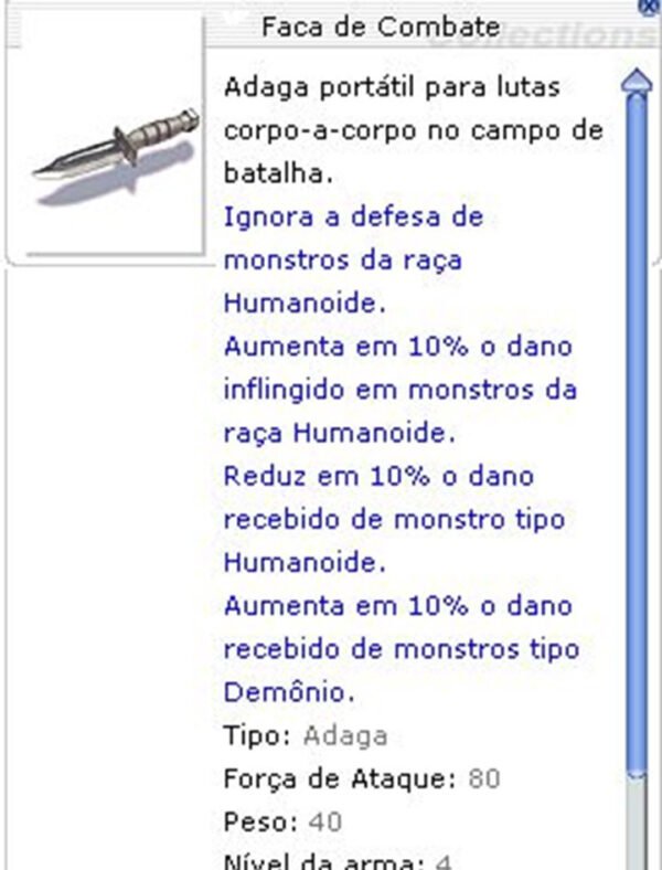 Faca de Combate